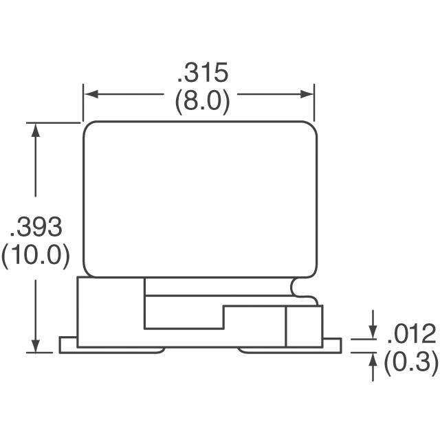 AVE337M16F24T-F Cornell Dubilier Electronics (CDE)  Condensadores electrolíticos de aluminio